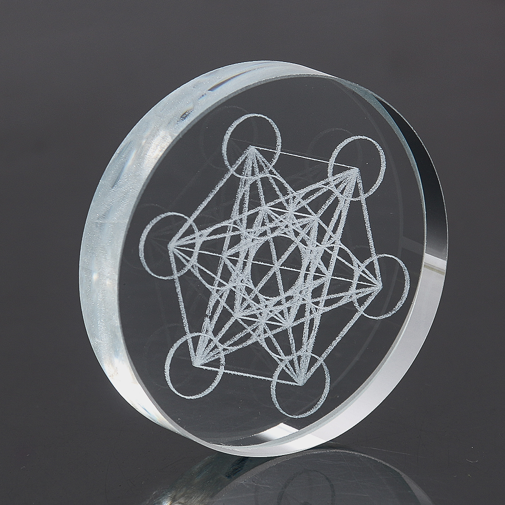 Metatron Cube Crystal Display  - đánh giá và giá Paper Weight Crystal