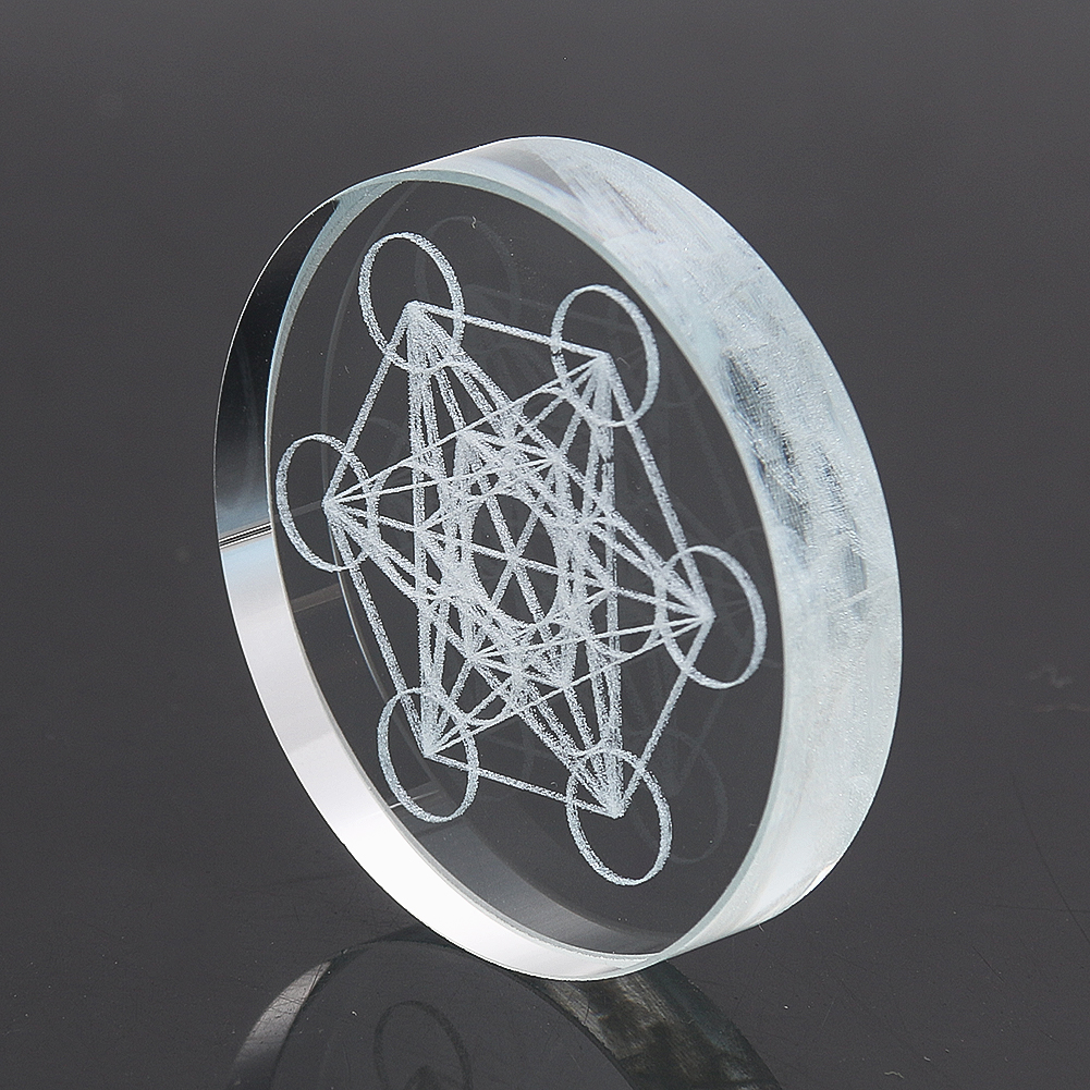 Metatron Cube Crystal Display  - đánh giá và giá Paper Weight Crystal