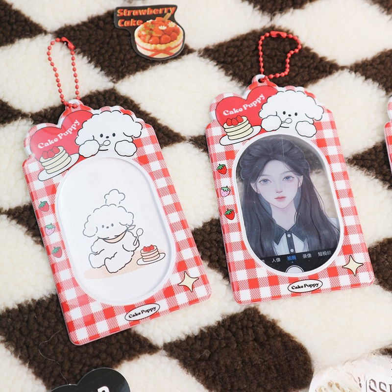 Cute 3 Inch Cartoon Dog Polaro - đánh giá và giá Index Card Holder