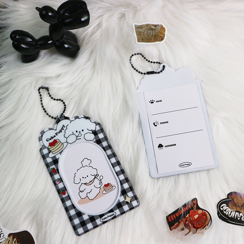 Cute 3 Inch Cartoon Dog Polaro - đánh giá và giá Index Card Holder