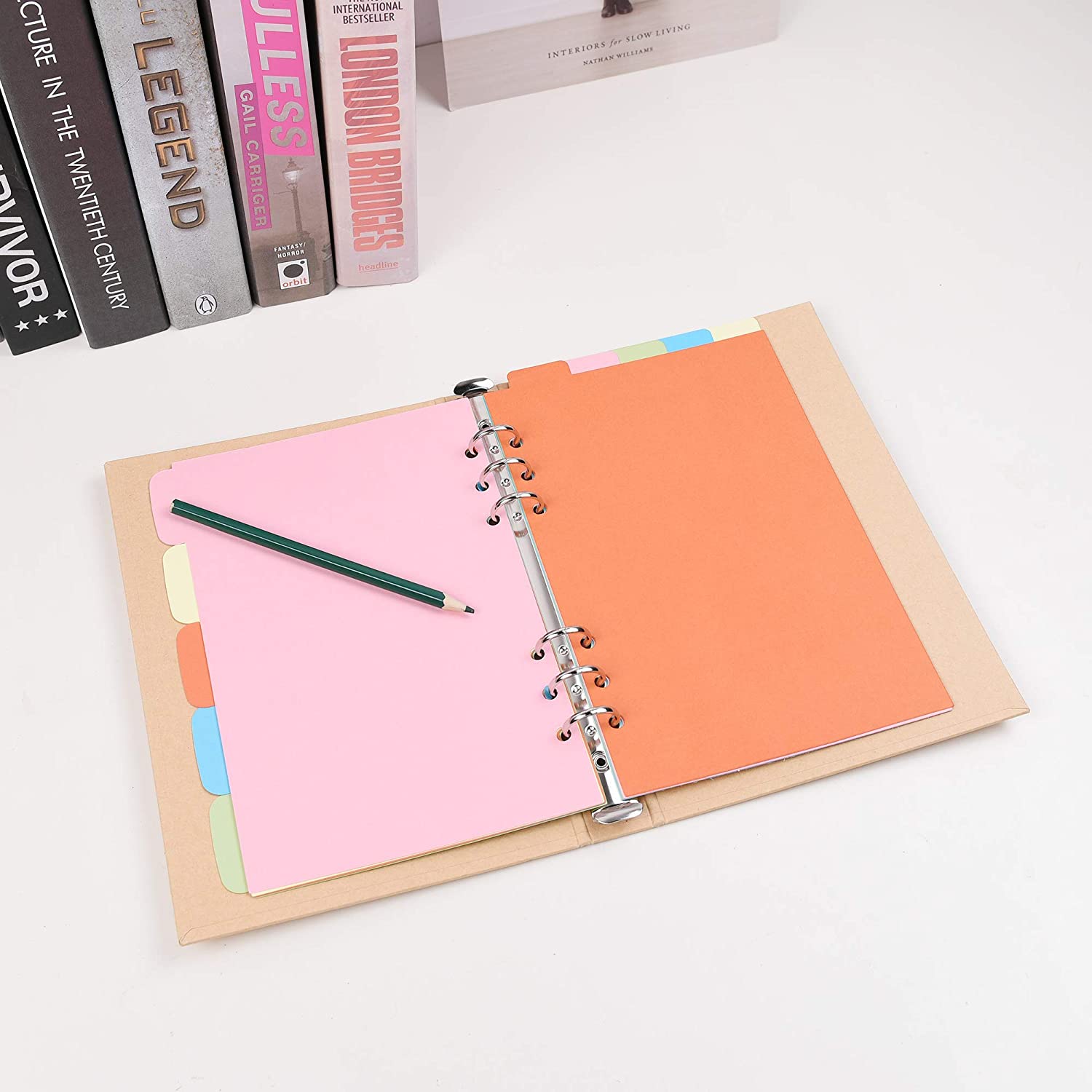A5/A6/A7/B5/A4 Giấy Chia Chỉ S - đánh giá và giá Tab Divider A4