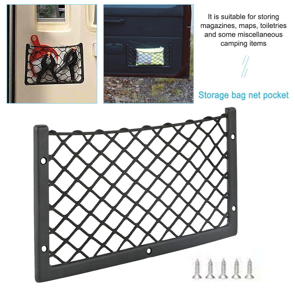 Car Seat Back Storage Net Elas - đánh giá và giá Magazine Holder Rack