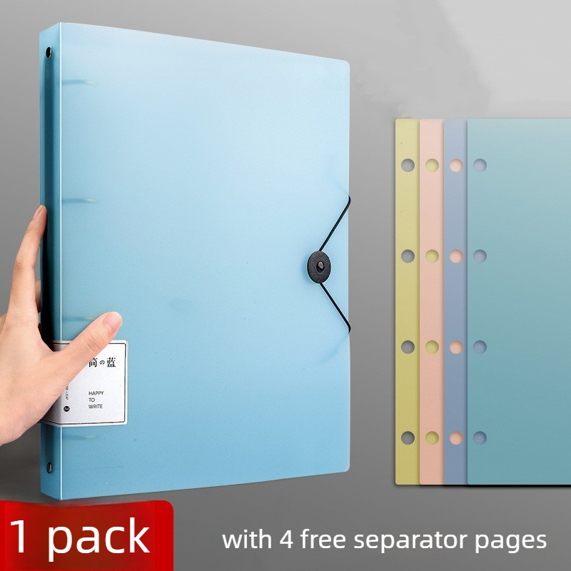 4-Hole A4 Paper Punch Binder L - đánh giá và giá Binder A4 Lever