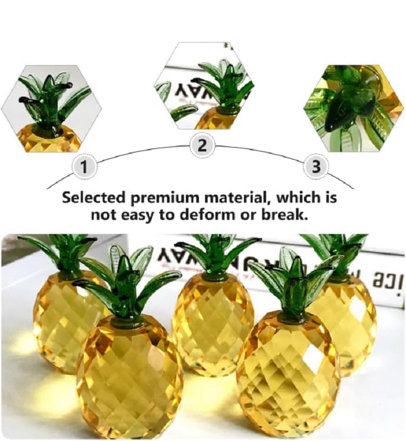 Crystal fruit Paperweight with - đánh giá và giá Paper Weight Crystal