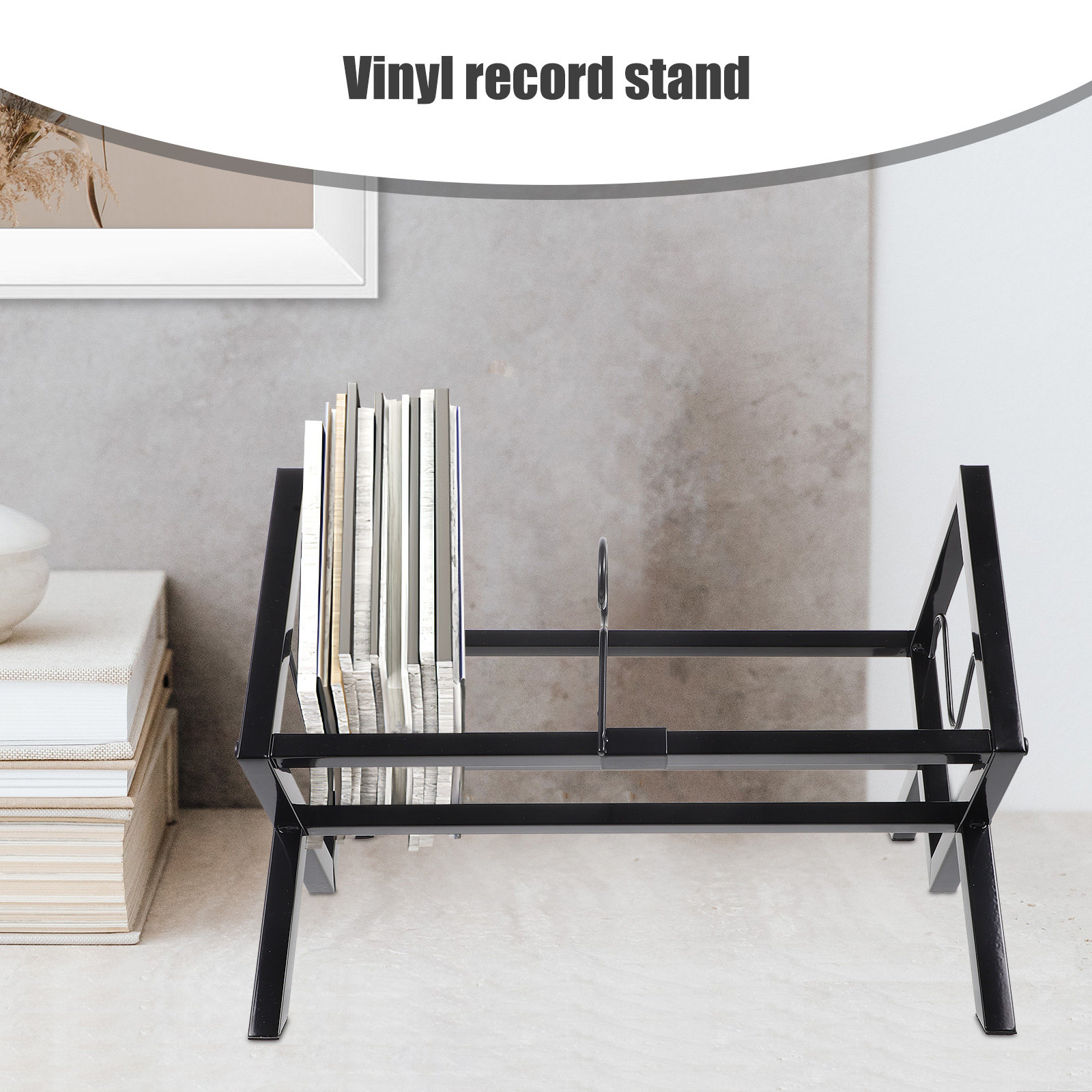 Vinyl Record Storage Rack Desk - đánh giá và giá Magazine Holder Rack