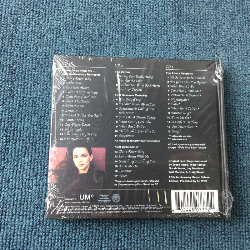 CD Come Away With Me 3CD 20th  - đánh giá và giá Archive Box Set