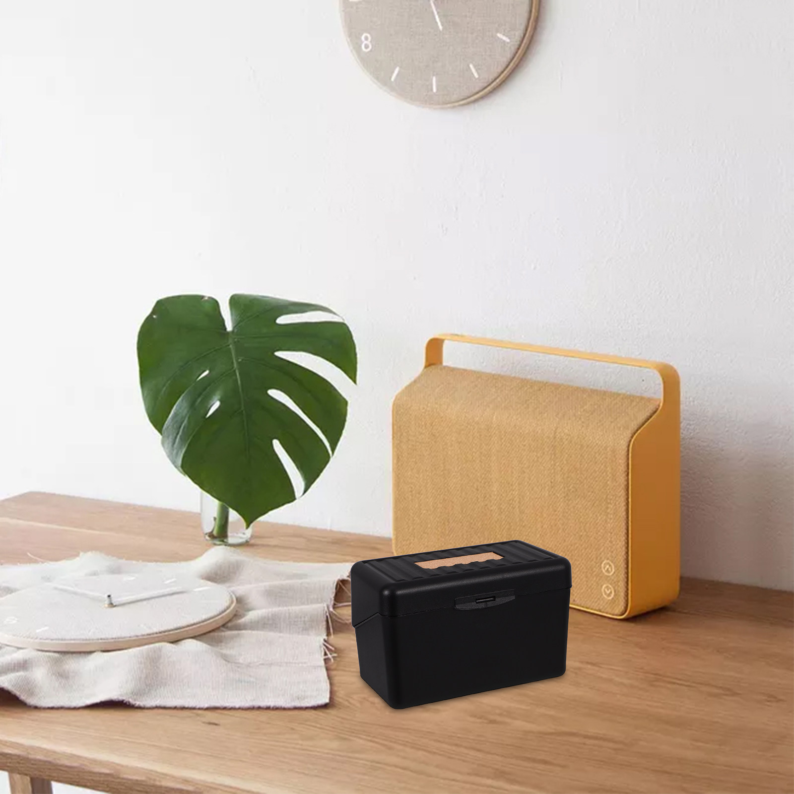 Premium Index Card Holder Box  - đánh giá và giá Index Card Holder