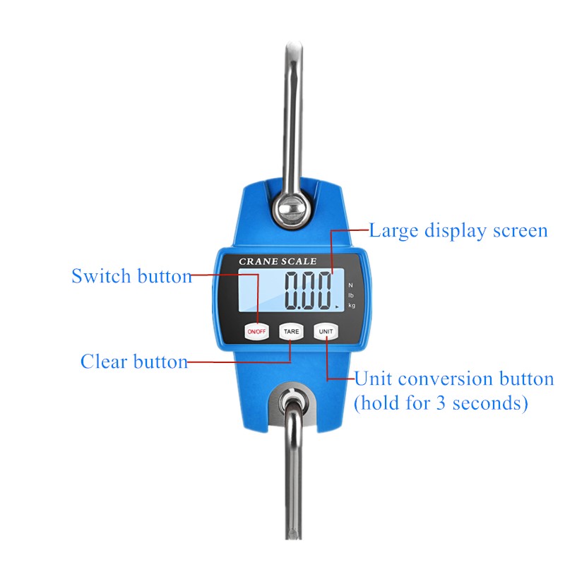 Digital Crane Scale 150kg 200g - đánh giá và giá Tape Dispenser Weighted