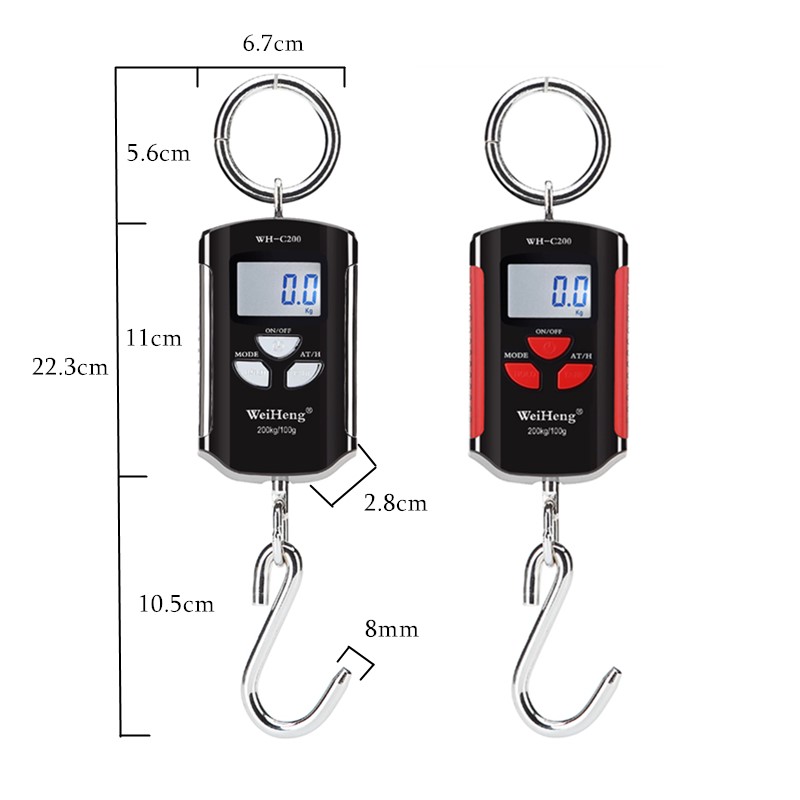 Digital Crane Scale 150kg 200g - đánh giá và giá Tape Dispenser Weighted