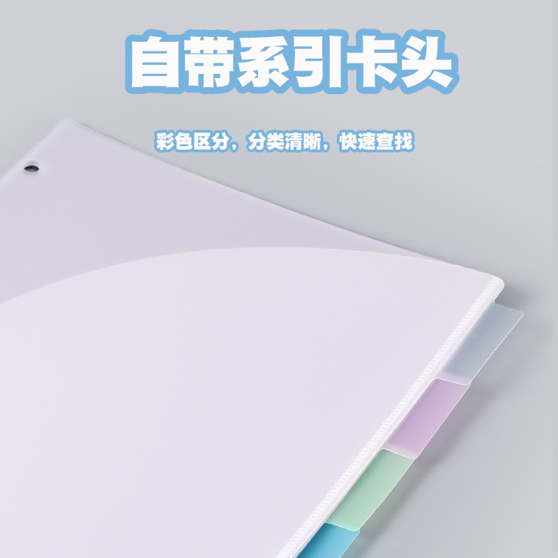 A4 3 Hole Binder Dividers 6 Ta - đánh giá và giá Tab Divider A4