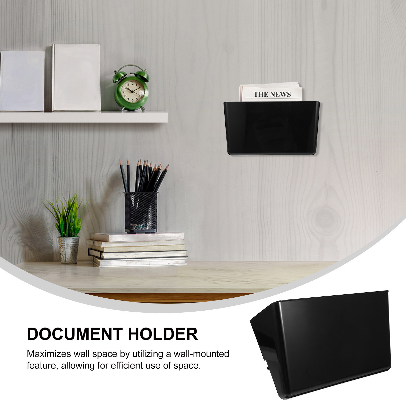 Wall Mount File Holder Single  - đánh giá và giá Magazine Holder Rack