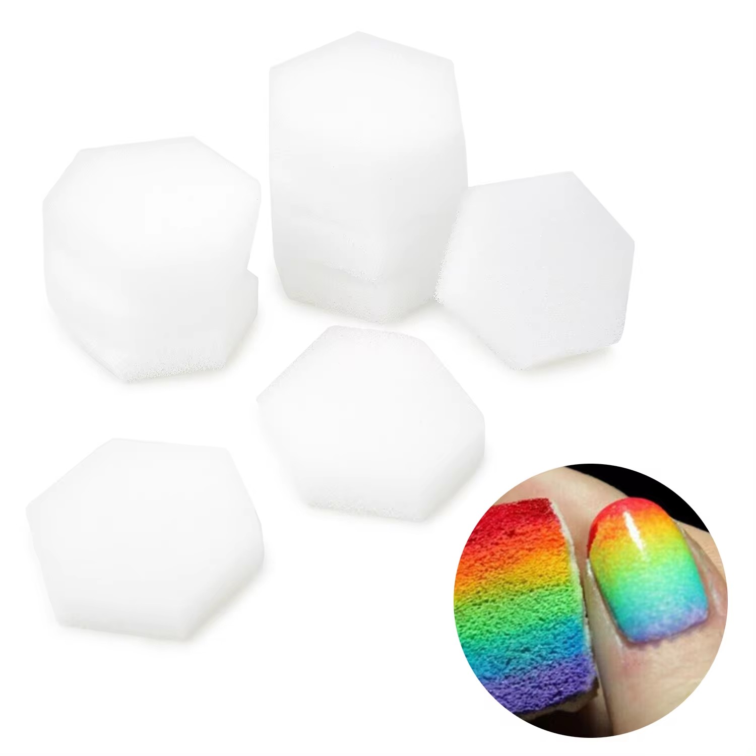 80Pcs Hexagon Soft Sponges, Li - đánh giá và giá Gel Refill Pack