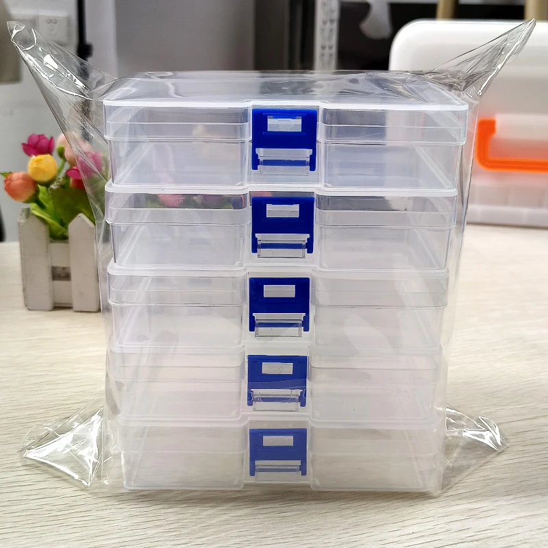 5 transparent plastic storage  - đánh giá và giá Card Index Box