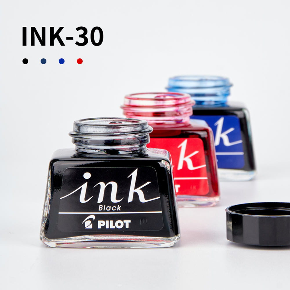 Japan Pilot INK-30 Fountain Pe - đánh giá và giá Fountain Pen Bottled Ink