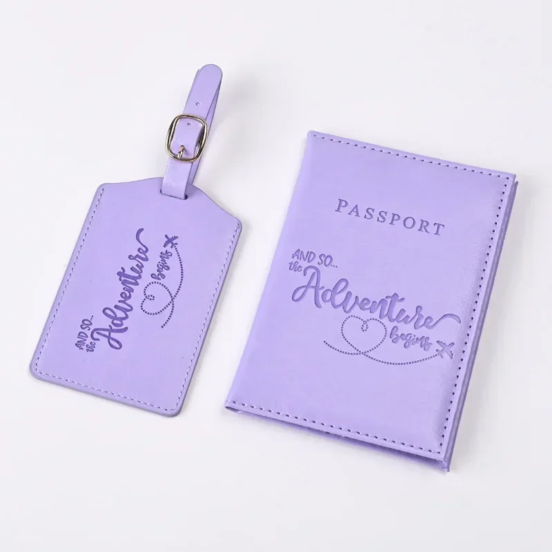 New Purple PU Leather Passport - đánh giá và giá Index Card Holder