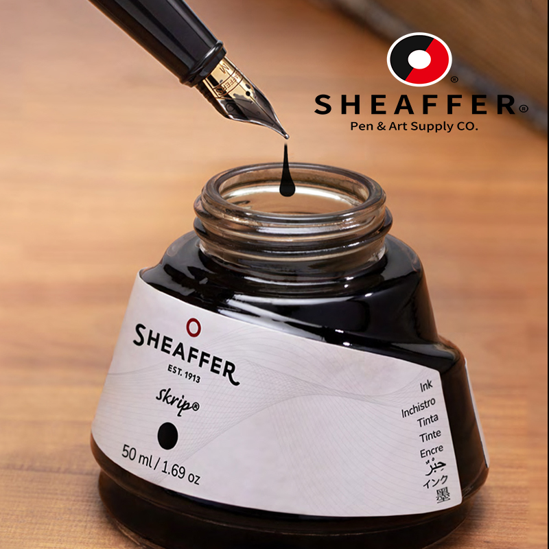 American SHEAFFER Color Dye In - đánh giá và giá Fountain Pen Bottled Ink