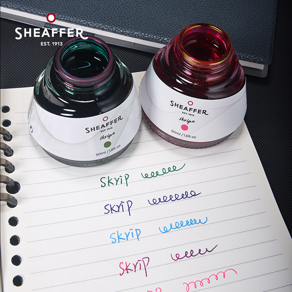 American SHEAFFER Color Dye In - đánh giá và giá Fountain Pen Bottled Ink