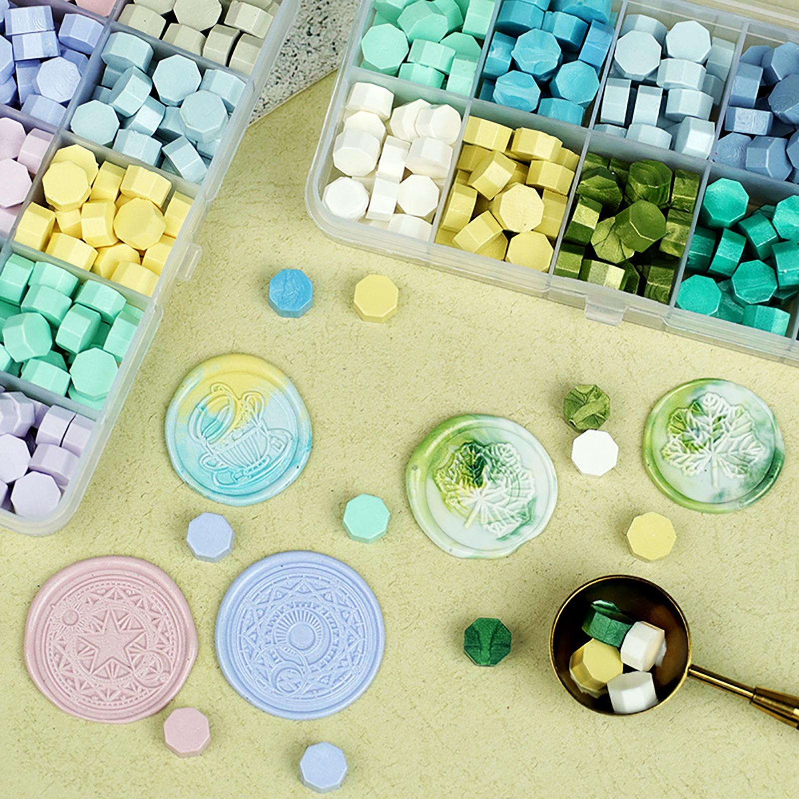 Letter Sealing Beads Macaron M - đánh giá và giá Wax Seal Stamp Set