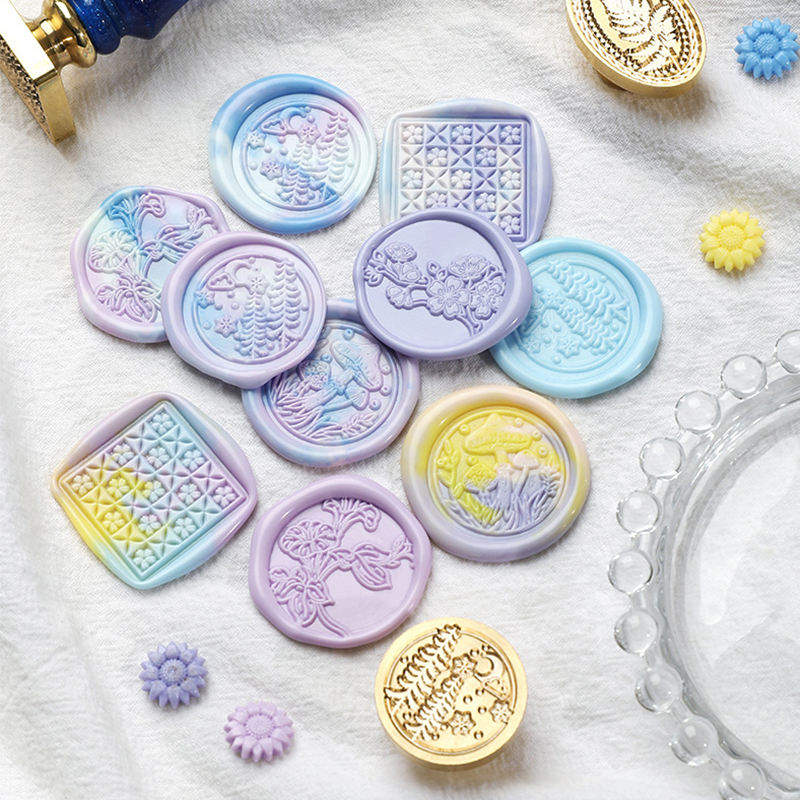Retro Wax Seal Stamp Spring Fl - đánh giá và giá Wax Seal Stamp Set