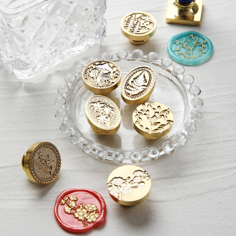 Retro Wax Seal Stamp Spring Fl - đánh giá và giá Wax Seal Stamp Set