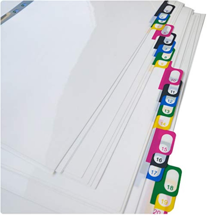 A4 Plastic Binder Index Tab Di - đánh giá và giá Tab Divider A4