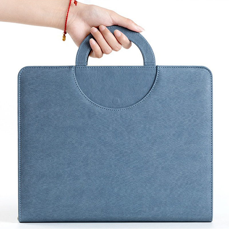 Multifunctional A4 PU Leather  - đánh giá và giá Binder A4 Lever