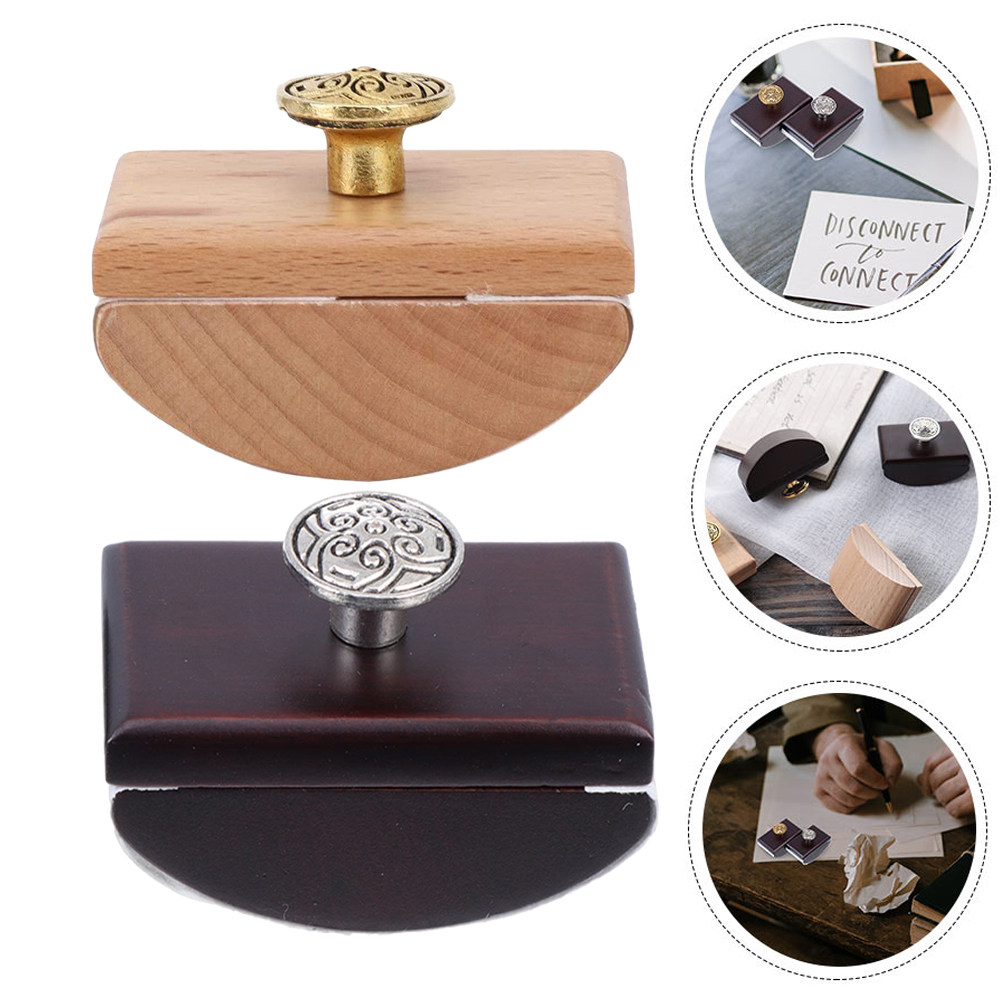 2Pcs Wooden Rocker Blotter Ink - đánh giá và giá Ink Blotter Paper
