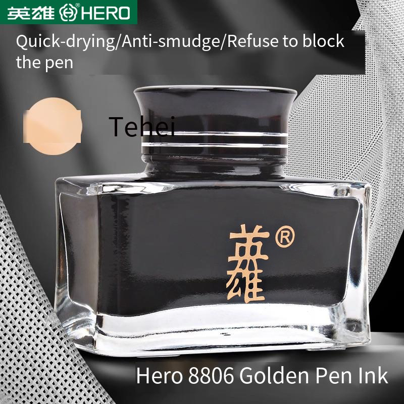 Hero 8806 Black Fountain Pen I - đánh giá và giá Fountain Pen Bottled Ink