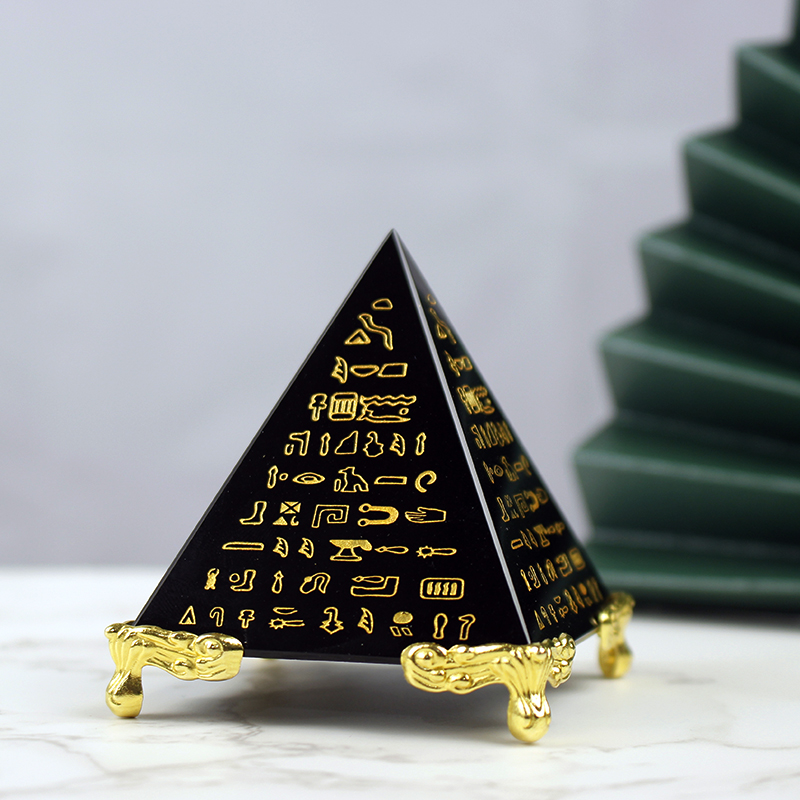 Ai Cập Pha Lê Obsidian Mô Hình - đánh giá và giá Paper Weight Crystal