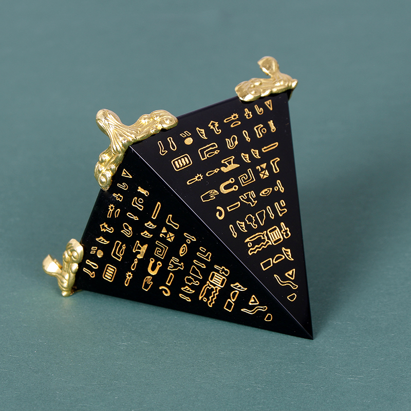 Ai Cập Pha Lê Obsidian Mô Hình - đánh giá và giá Paper Weight Crystal