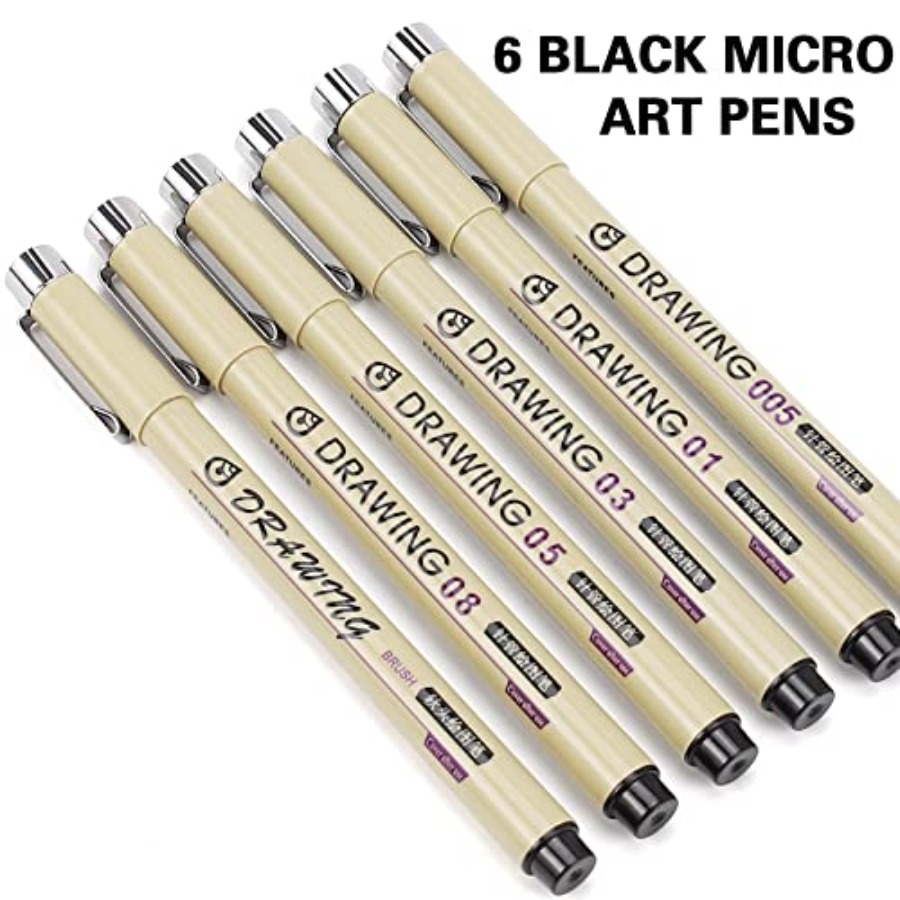 Muchcute Micro liner Drawing A - đánh giá và giá Archive Box Set