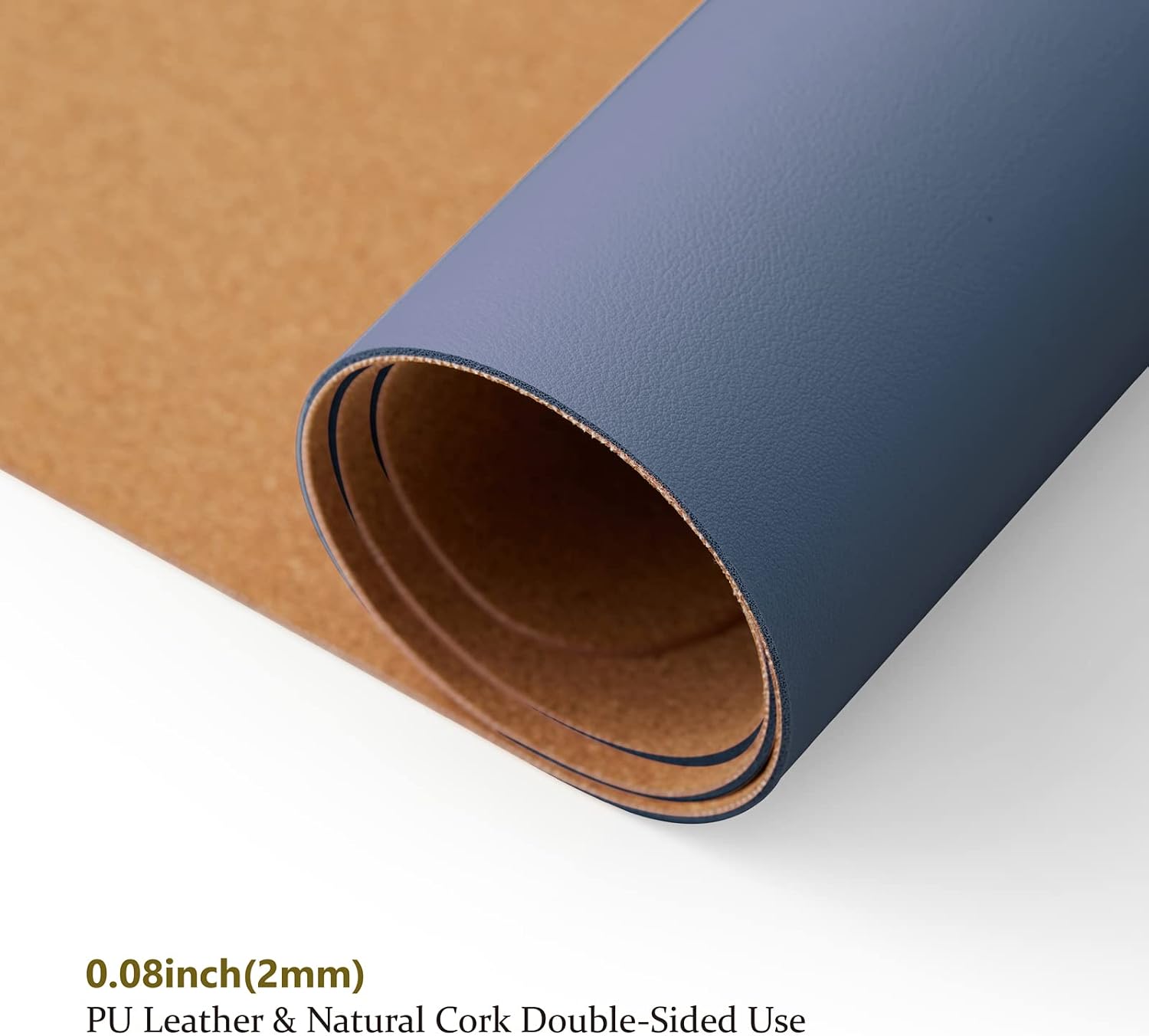 Cork Desk Mat Dual-Sided Desk  - đánh giá và giá Leather Desk Pad