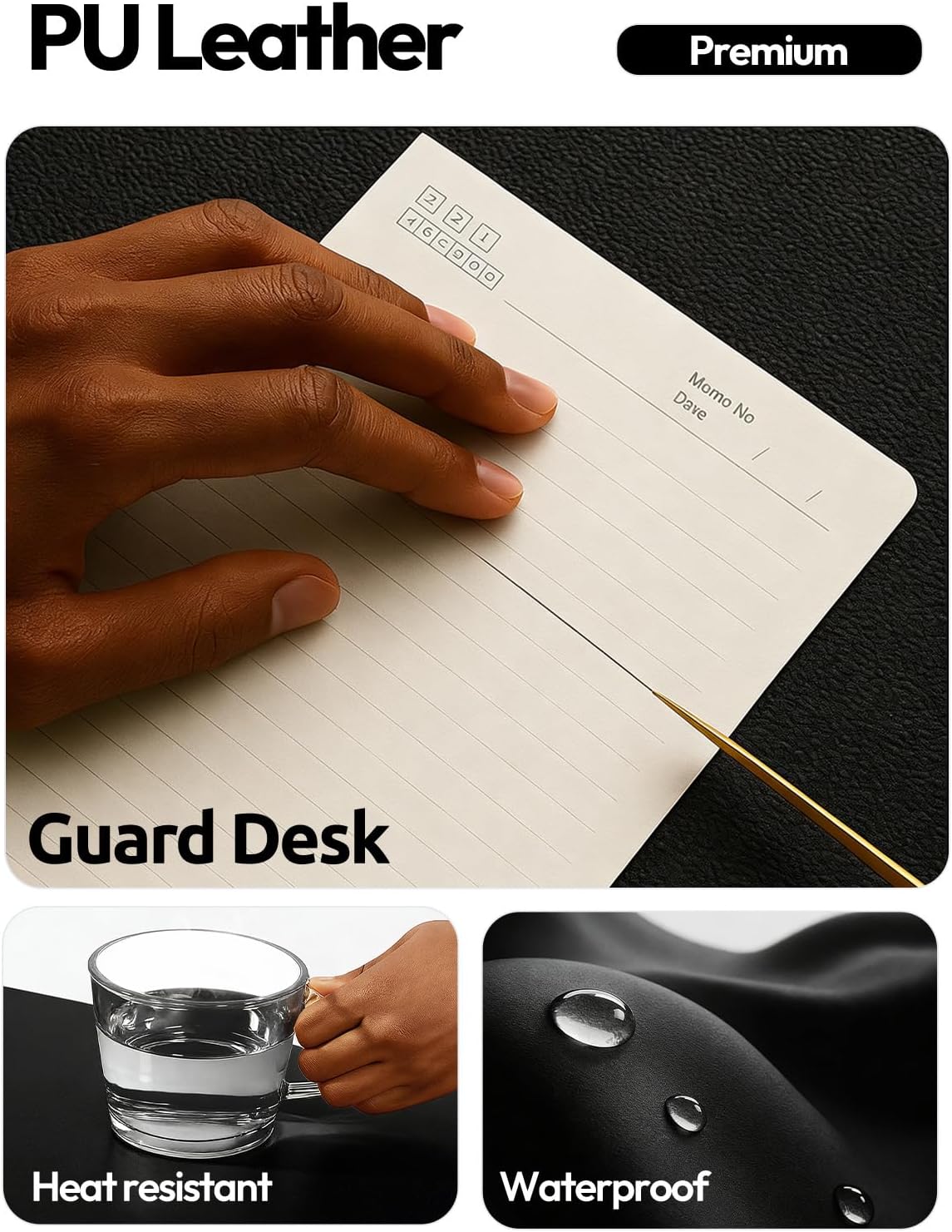 Large Leather Desk Pad Protect - đánh giá và giá Leather Desk Pad