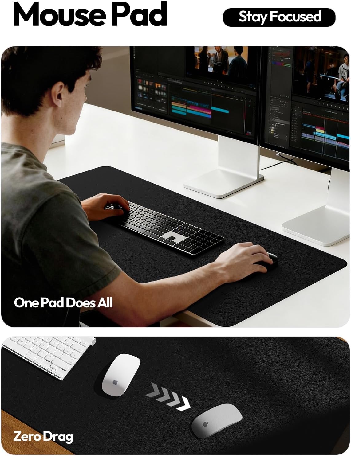 Large Leather Desk Pad Protect - đánh giá và giá Leather Desk Pad
