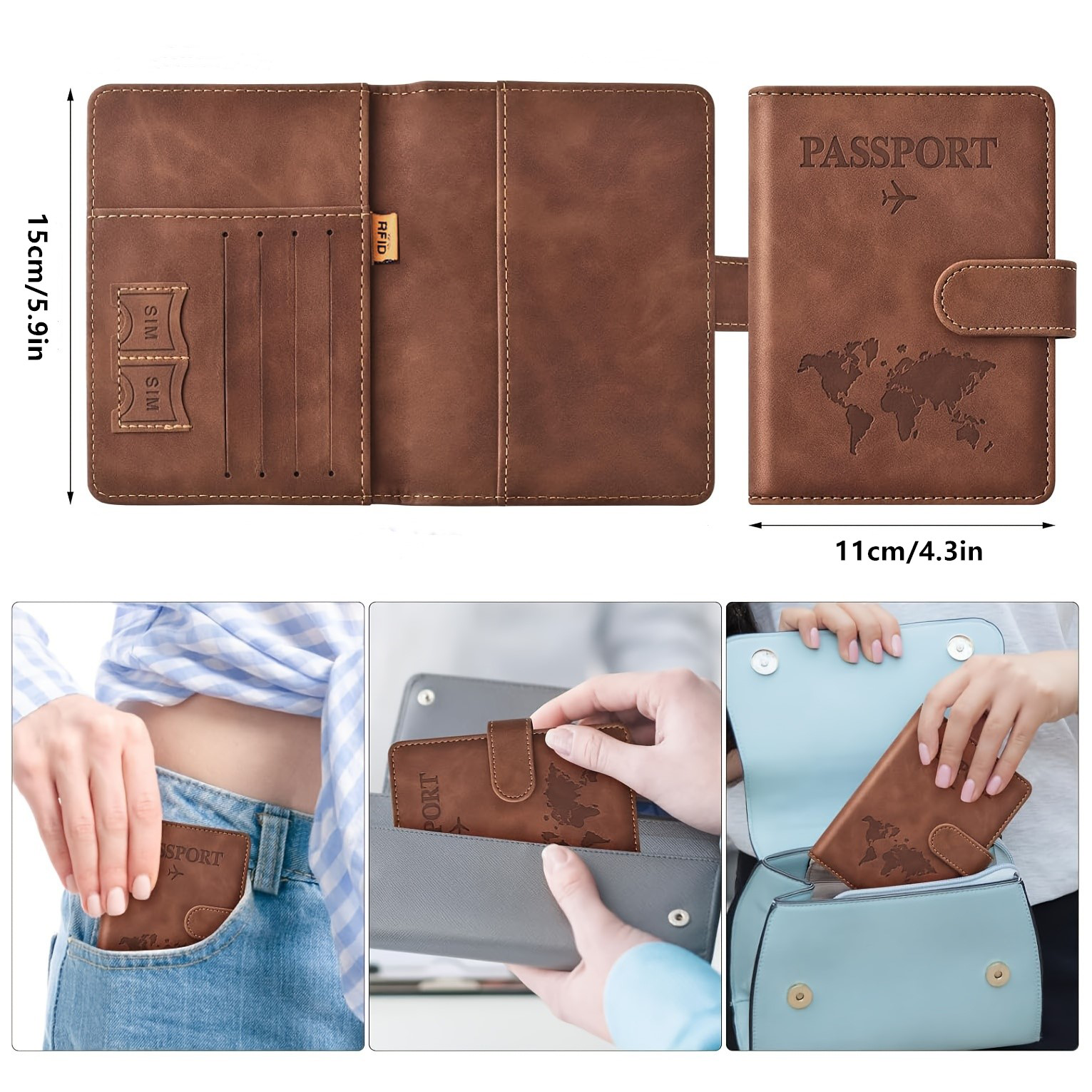 Passport Holder, Passport Cove - đánh giá và giá Index Card Holder