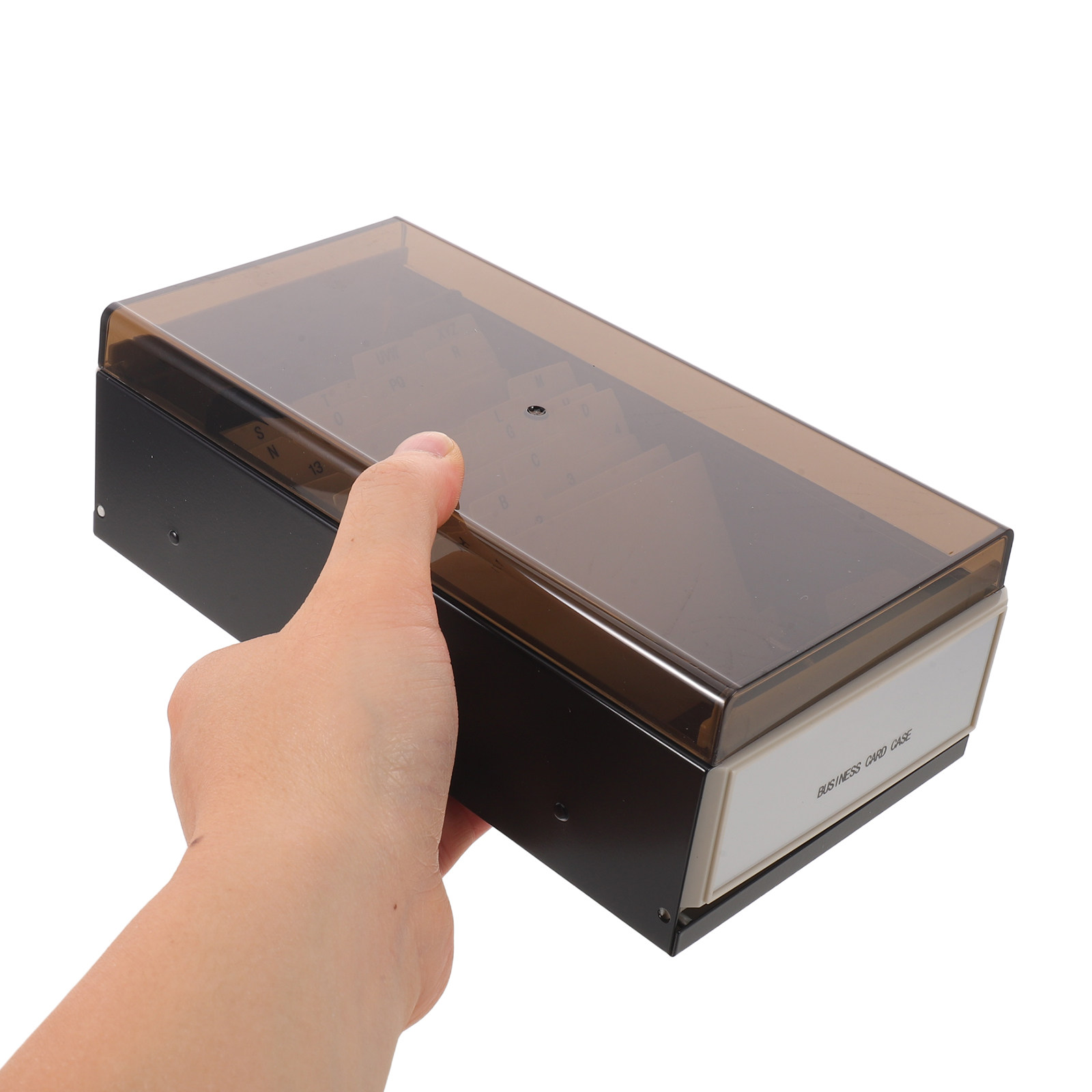 Business Card File Organizer L - đánh giá và giá Card Index Box