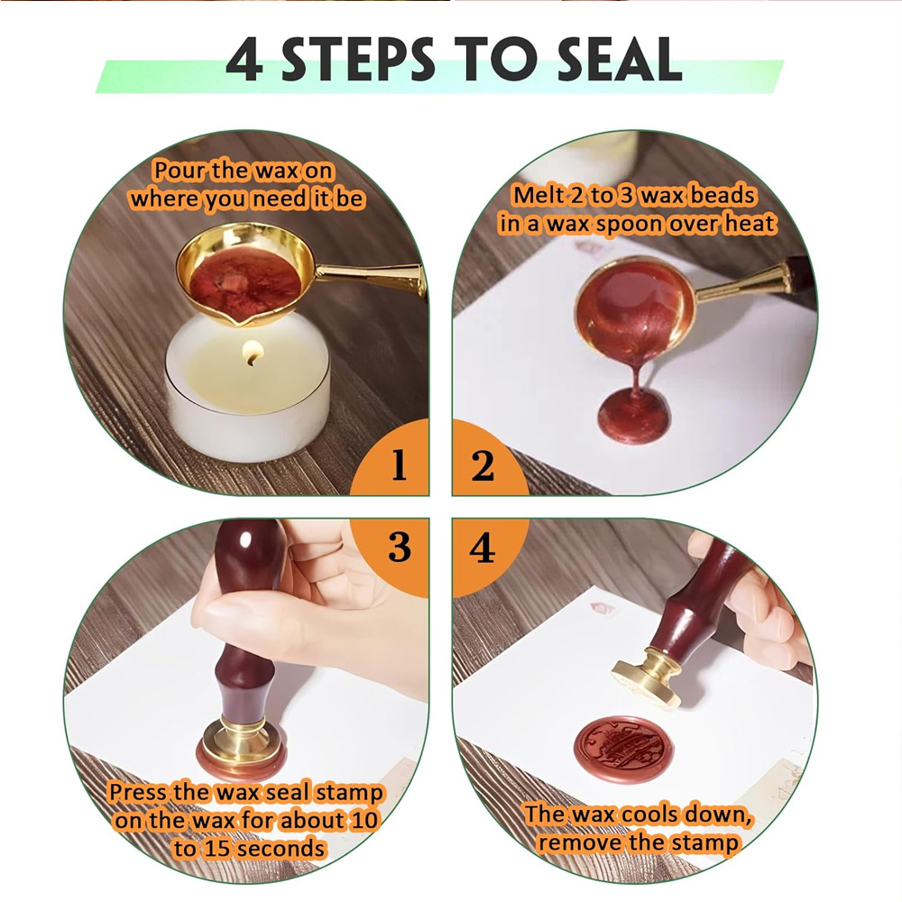 20pcs/set Wax Seal Stamp Set w - đánh giá và giá Wax Seal Stamp Set