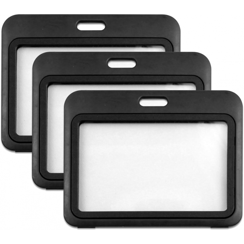 3-Pack Horizontal Hard Plastic - đánh giá và giá Index Card Holder