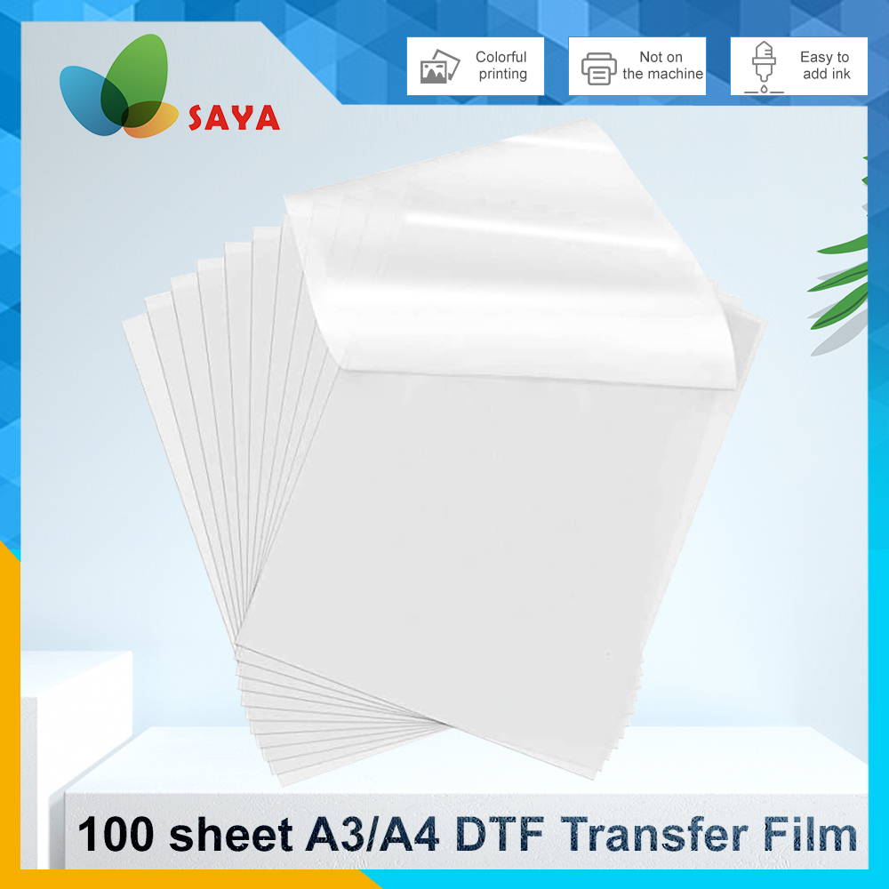 50/100 Pcs DTF Film A3/A4 Doub - đánh giá và giá Ink Blotter Paper