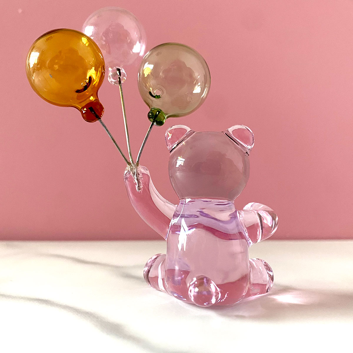 Crystal Bear Figurine with Thr - đánh giá và giá Paper Weight Crystal