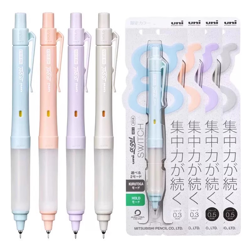 Uni M5-1009GG&UL-S Alpha-Gel S - đánh giá và giá Mechanical Pencil 0.3