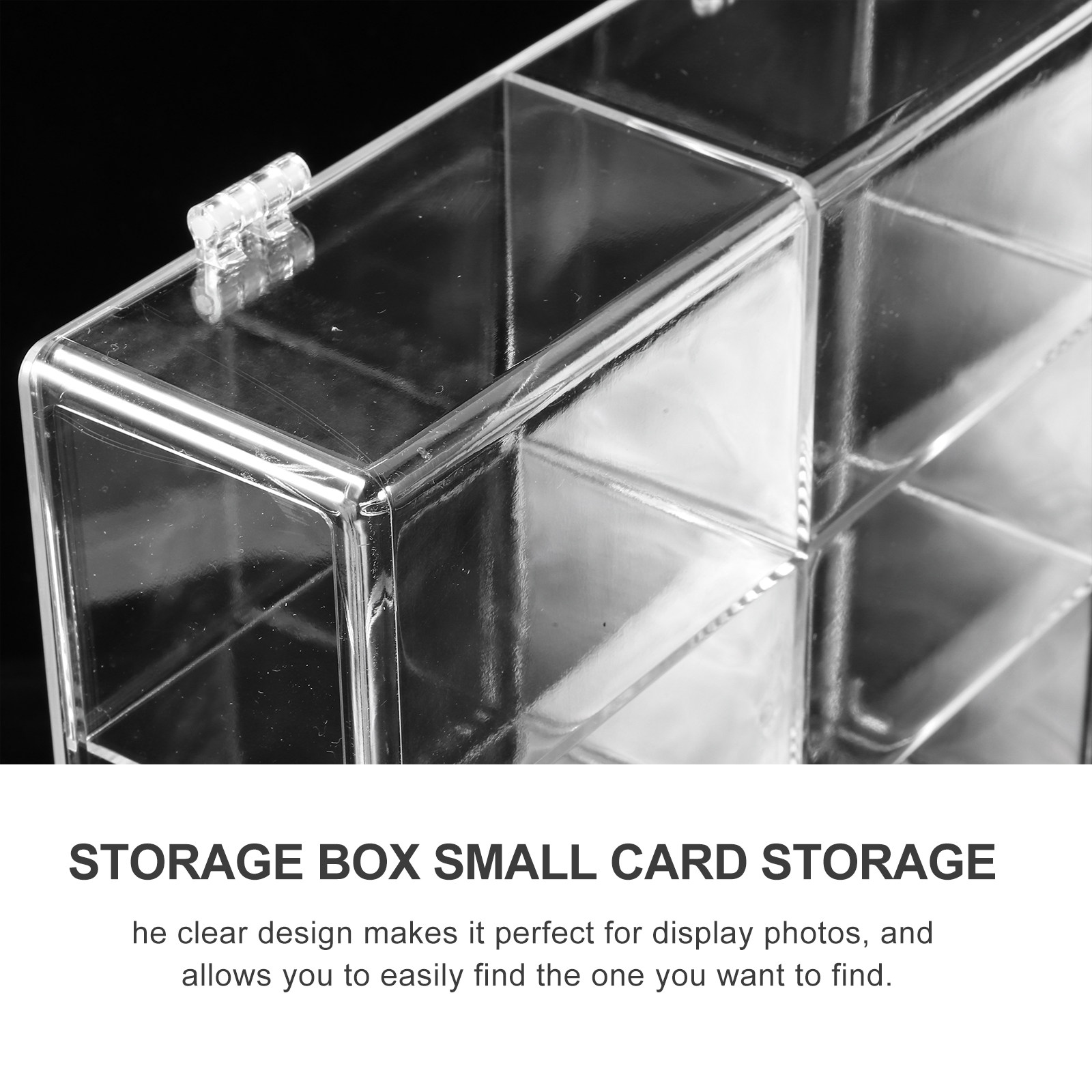 Clear Multipurpose Plastic Sto - đánh giá và giá Card Index Box