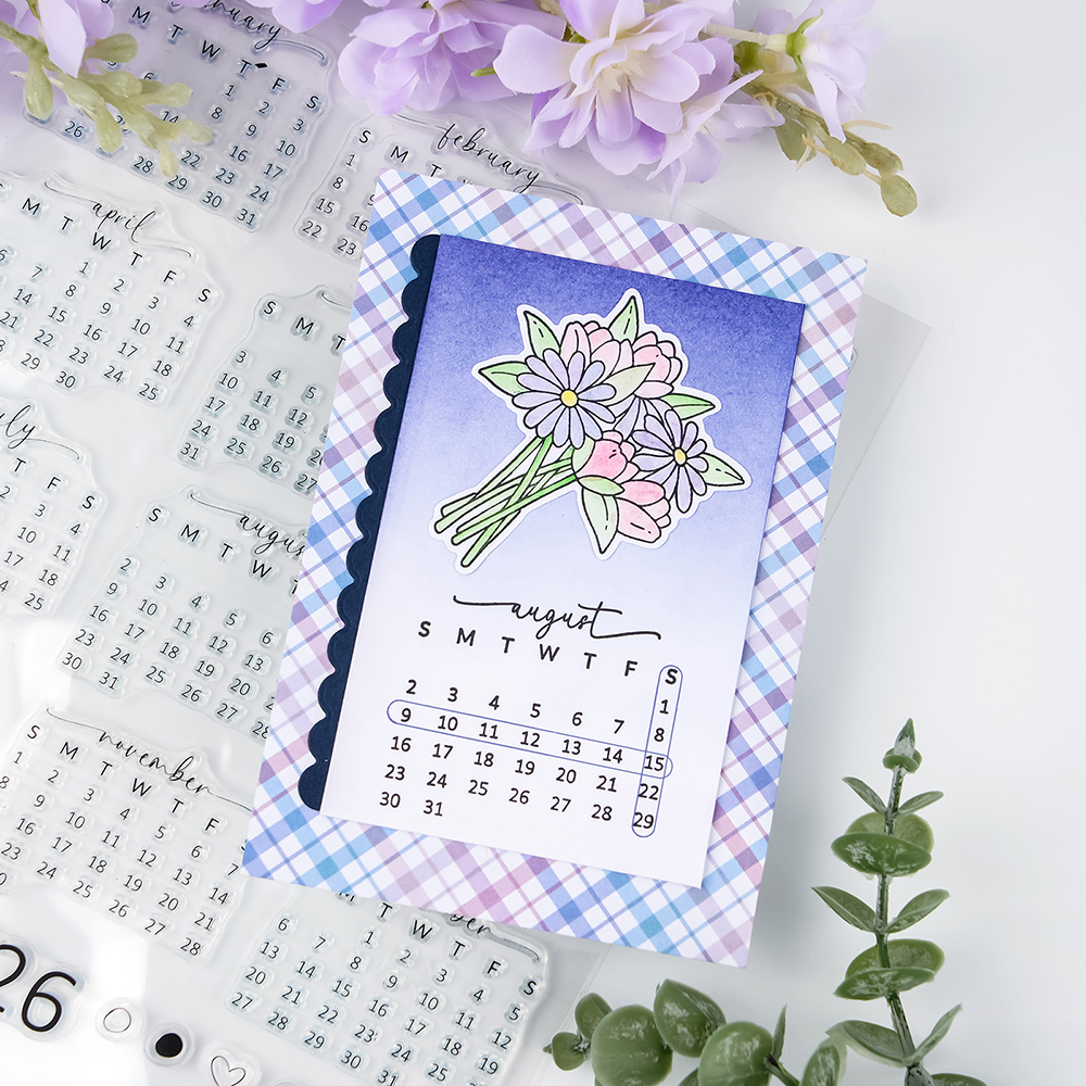 Calendar Date 2026 Clear Stamp - đánh giá và giá Rubber Date Stamp