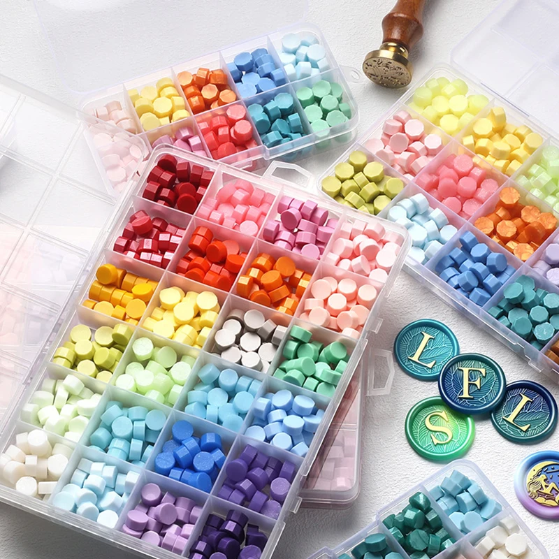 Retro Sealing Wax Beads Set 10 - đánh giá và giá Wax Seal Stamp Set