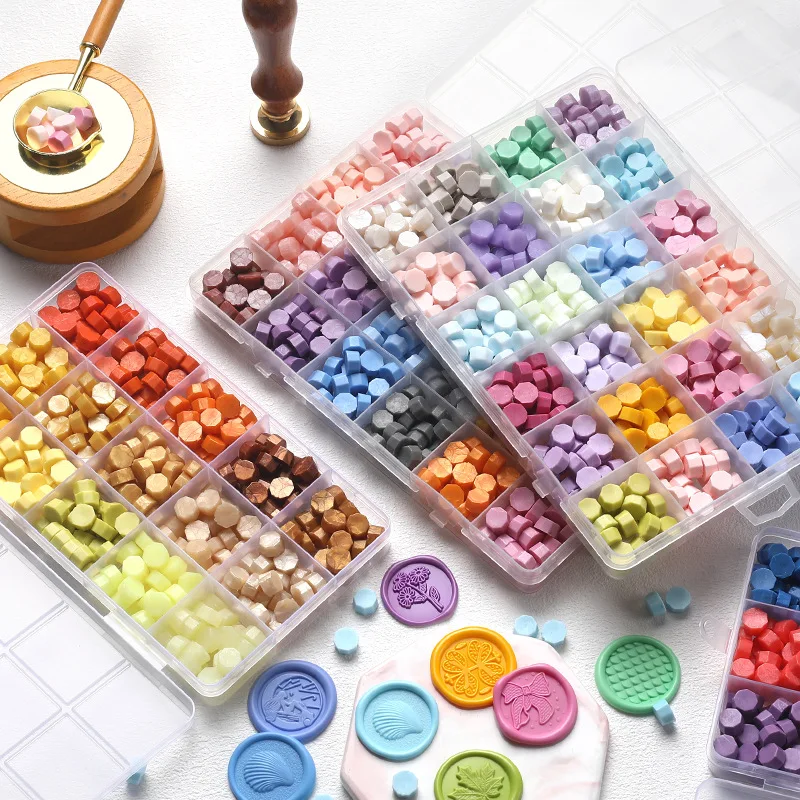 Retro Sealing Wax Beads Set 10 - đánh giá và giá Wax Seal Stamp Set