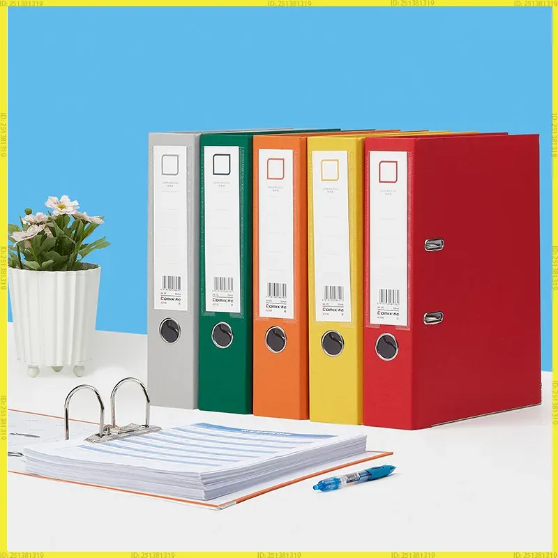Multicolor Large Ring Binder A - đánh giá và giá Binder A4 Lever