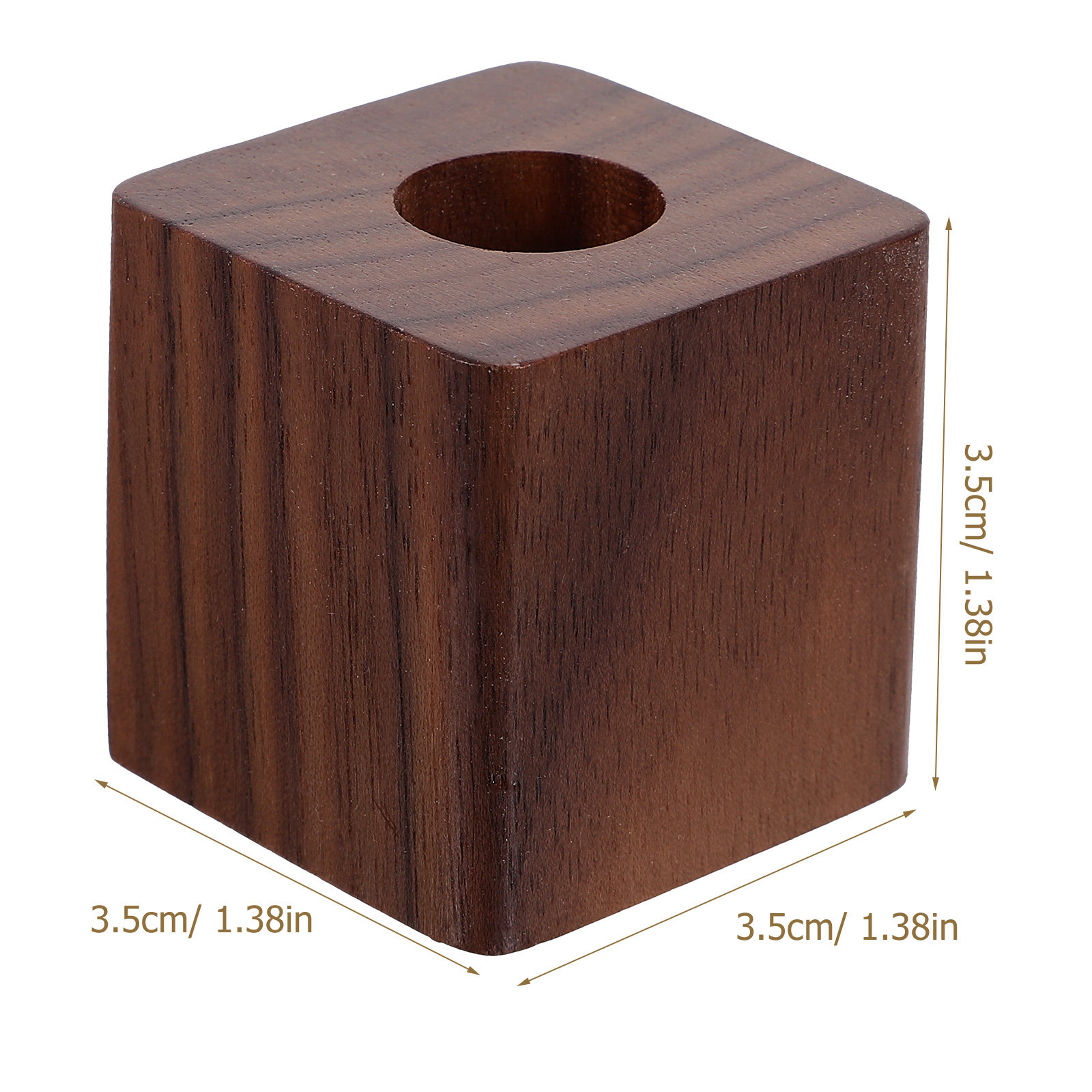 Single Wood Pen Holder Walnut  - đánh giá và giá Pen Rest Single