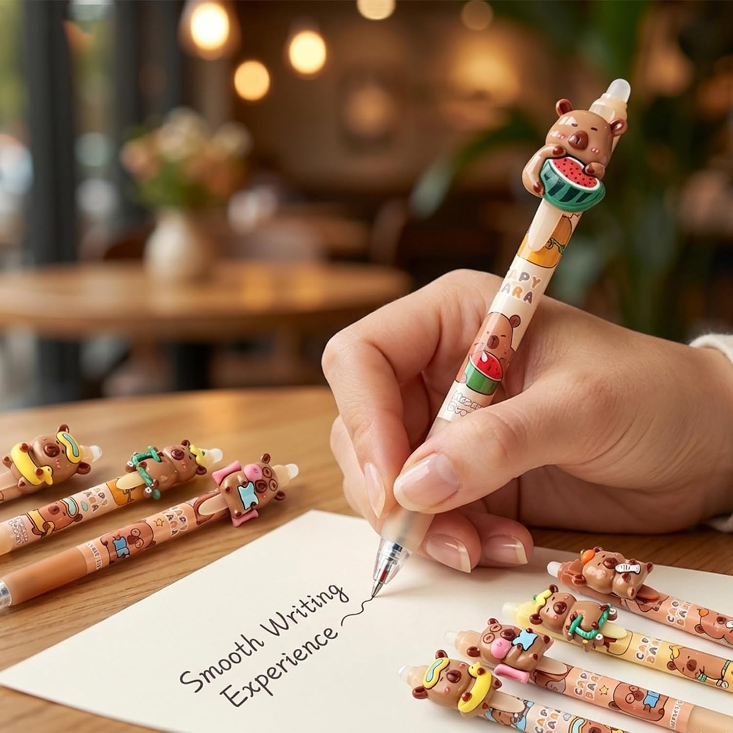 Cute Capybara Erasable Pens, 0 - đánh giá và giá Correction Pen Fine