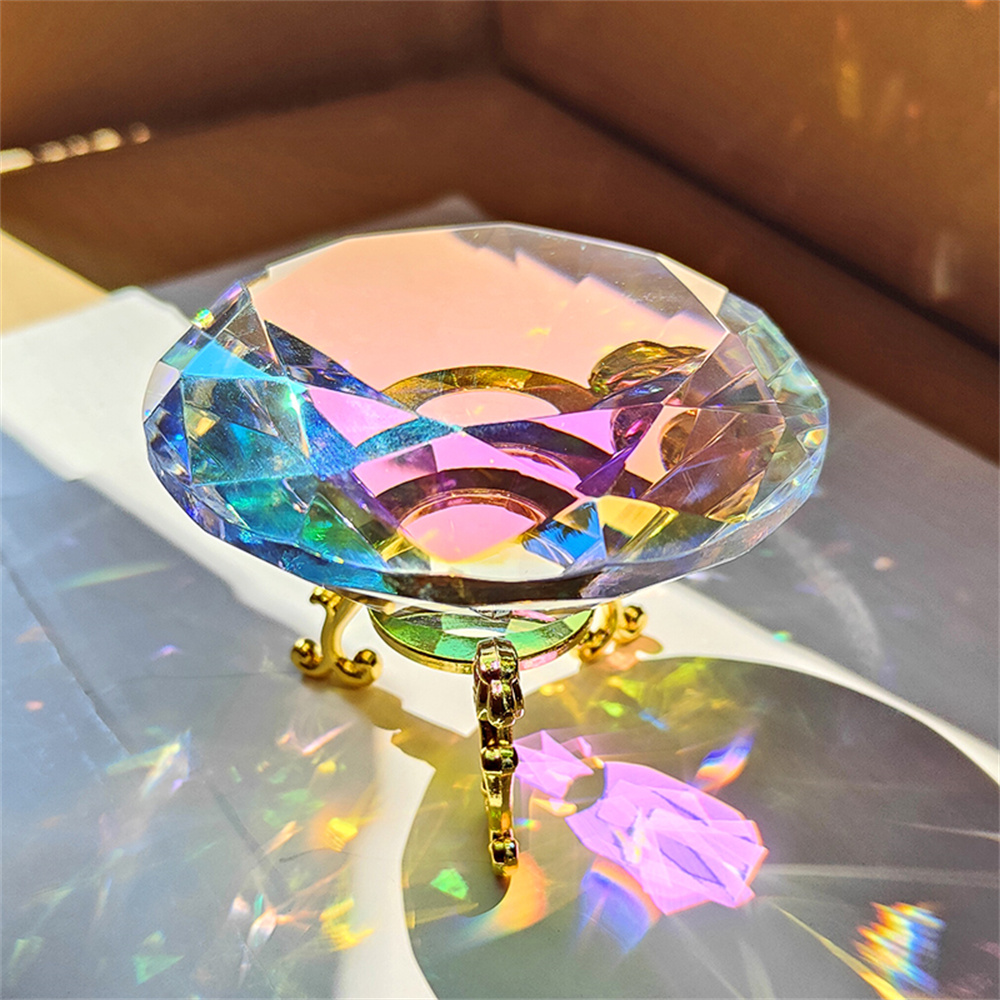30-80mm AB Colorful K9 Crystal - đánh giá và giá Paper Weight Crystal