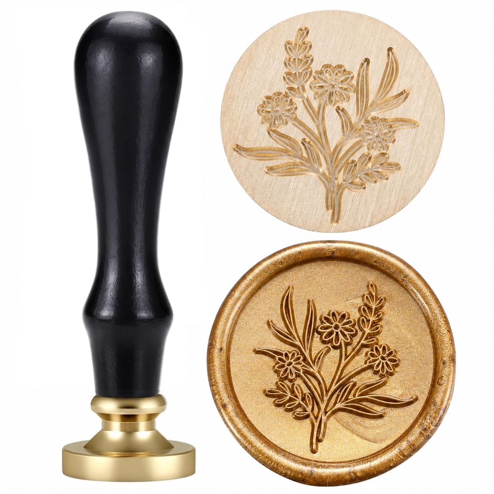 Wax Seal Stamp Set Flower Plan - đánh giá và giá Wax Seal Stamp Set